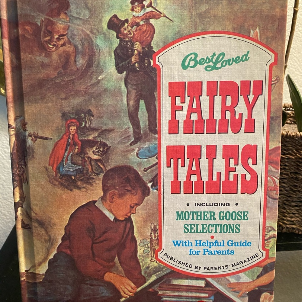 Vintage Best Loved Fairy Tales Book